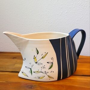 Original Signed Rita Vali Hand-Sculpted Porcelain Pitcher-Large